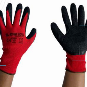 Guante Poliéster Látex