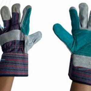 Guantes Carnaza y Lona