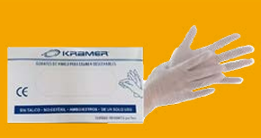 GUANTE EXAMEN PROTECCIÓN VINILO